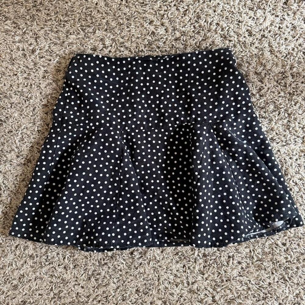 Zara Kids Black and Navy Skirt